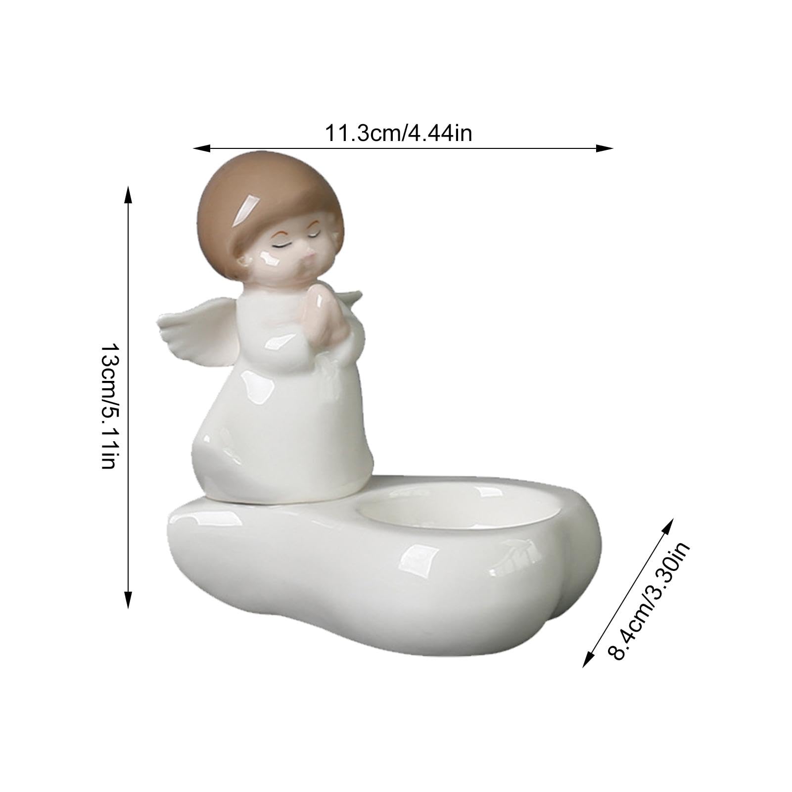 Amazon.co.jp: 天使のキャンドル ホルダー、エンジェル ティーライト